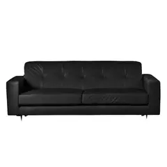LATAM HOME - SOFA SALERNO 3C PU NEGRO