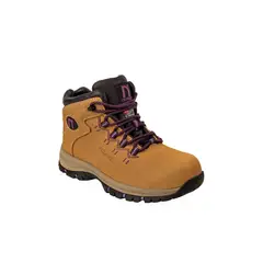 NORSEG - Zapato de Seguridad Adelaida Beige Morado Mujer