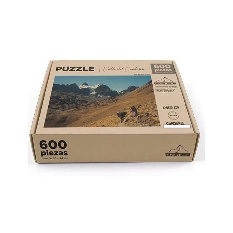 TOP10BOOKS - PUZZLE VALLE DEL CONDORIRI 600 PIEZAS