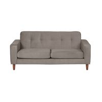 SOFA SALERNO 2C TELA VELVET GRIS