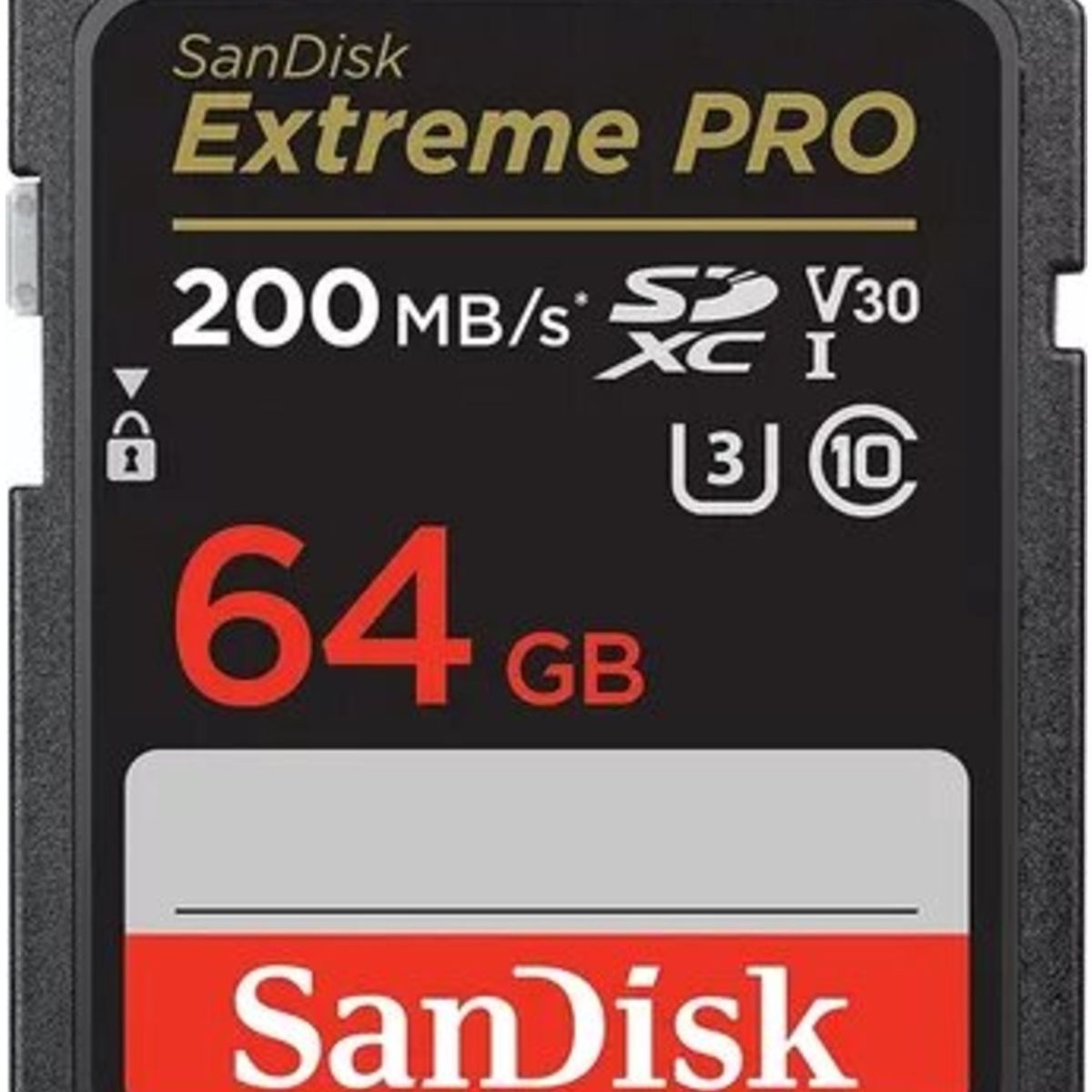 SANDISK - Tarjeta Memoria SanDisk Extreme Pro 64GB SDXC Negro SANDISK
