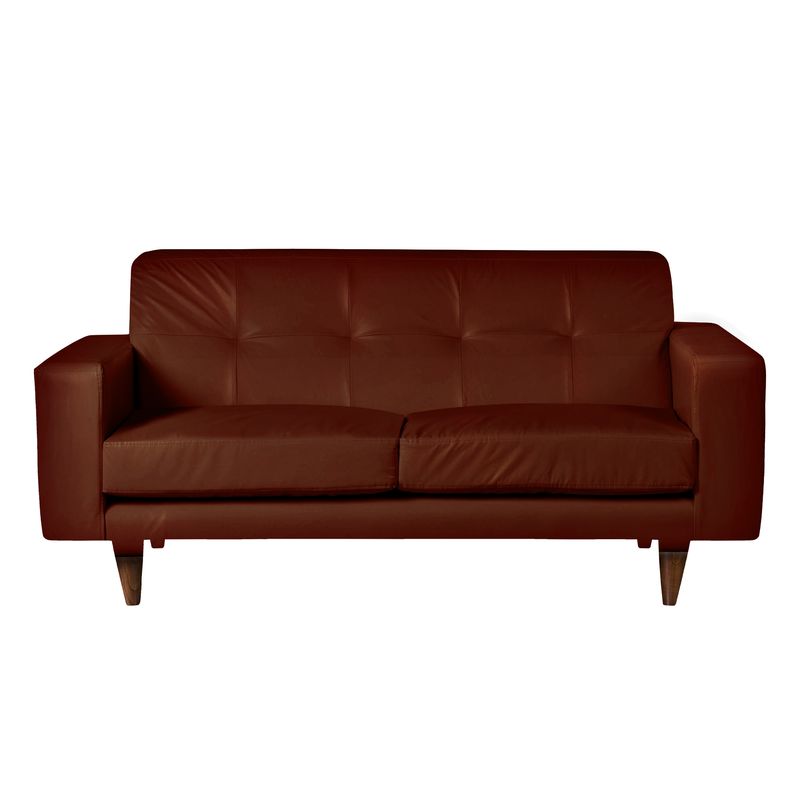 LATAM HOME - SOFA SALERNO 2C PU CHOCOLATE