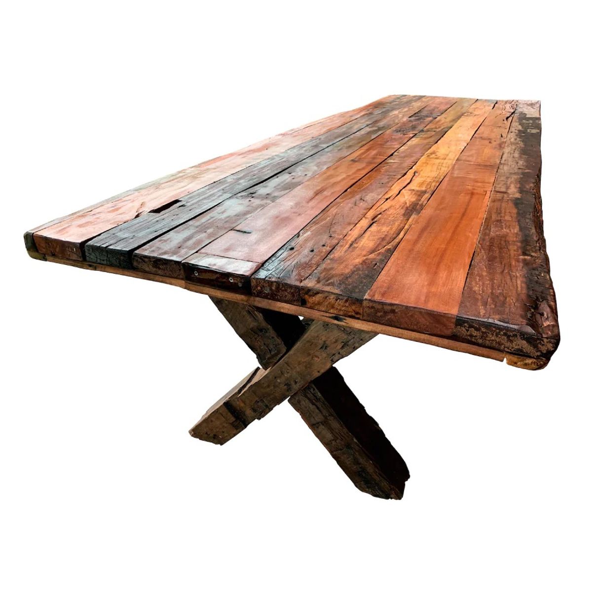 NOWU HOGAR - Mesa Terraza Roble Canai 160x90cm