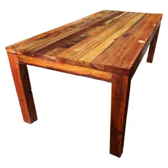 NOWU HOGAR - Mesa Comedor Moderna Roble 160x90cm