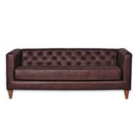 Sofá Brescia 3 Cuerpos Café Moro