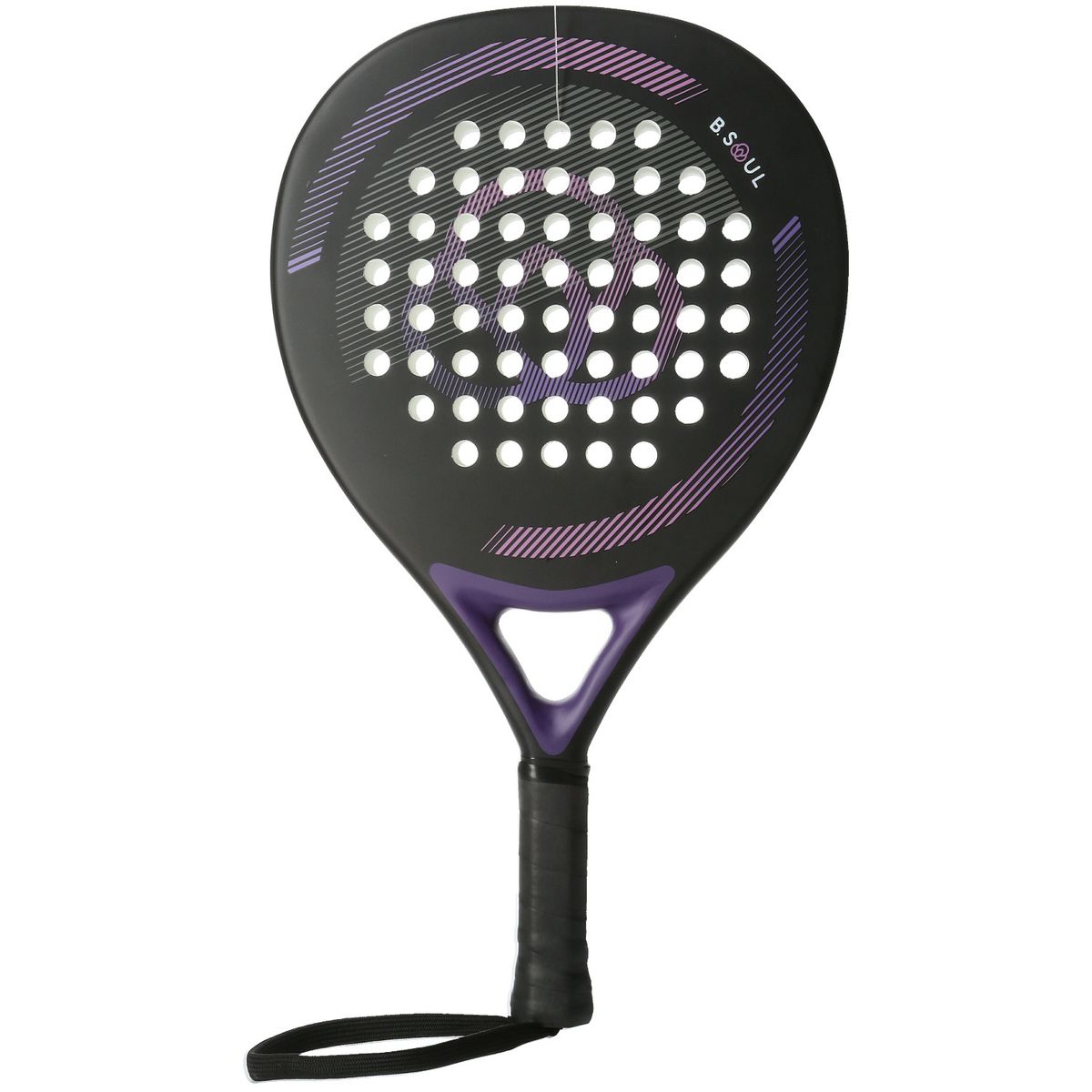 BSOUL - Pala de Pádel Racket Negro BSOUL