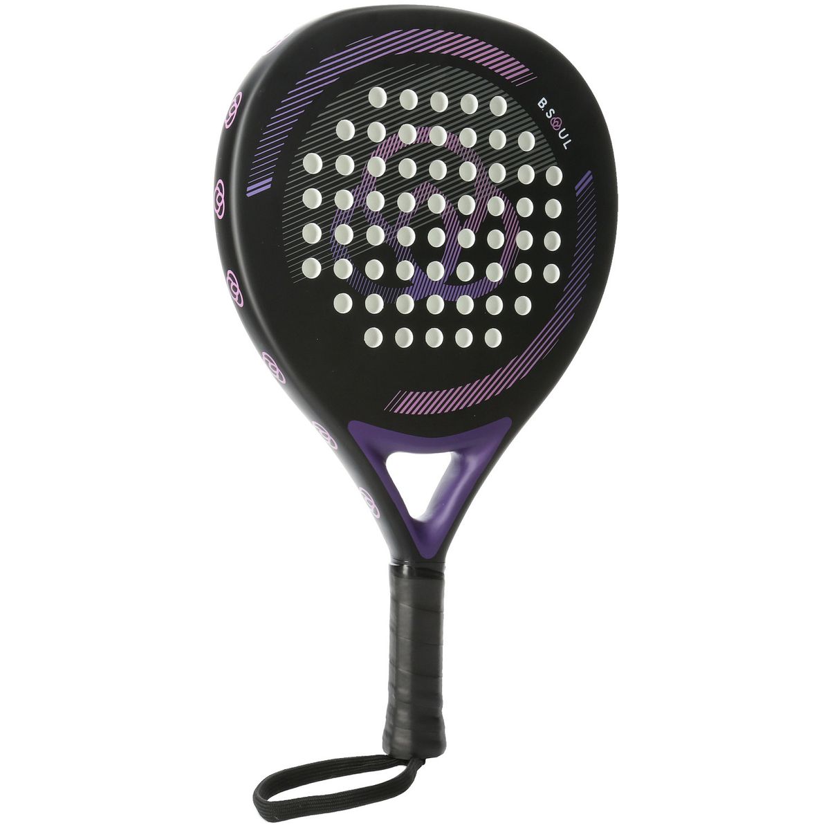 BSOUL - Pala de Pádel Racket Negro BSOUL