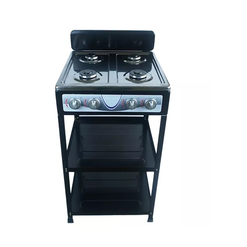 GENERICO - Cocina A Gas Encimera 4 Platos  Portatil Con Patas