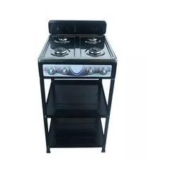 GENERICO - Cocina A Gas Encimera 4 Platos Portatil Con Patas