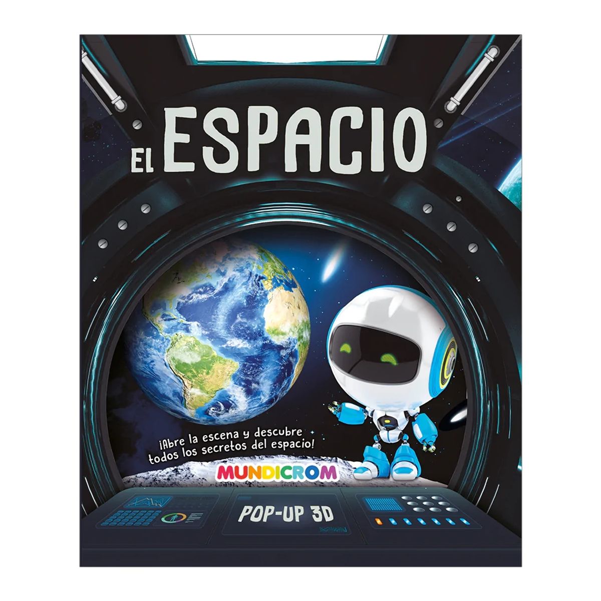 MUNDICROM - Libro El Espacio - Pop Up 3d - Mundicrom