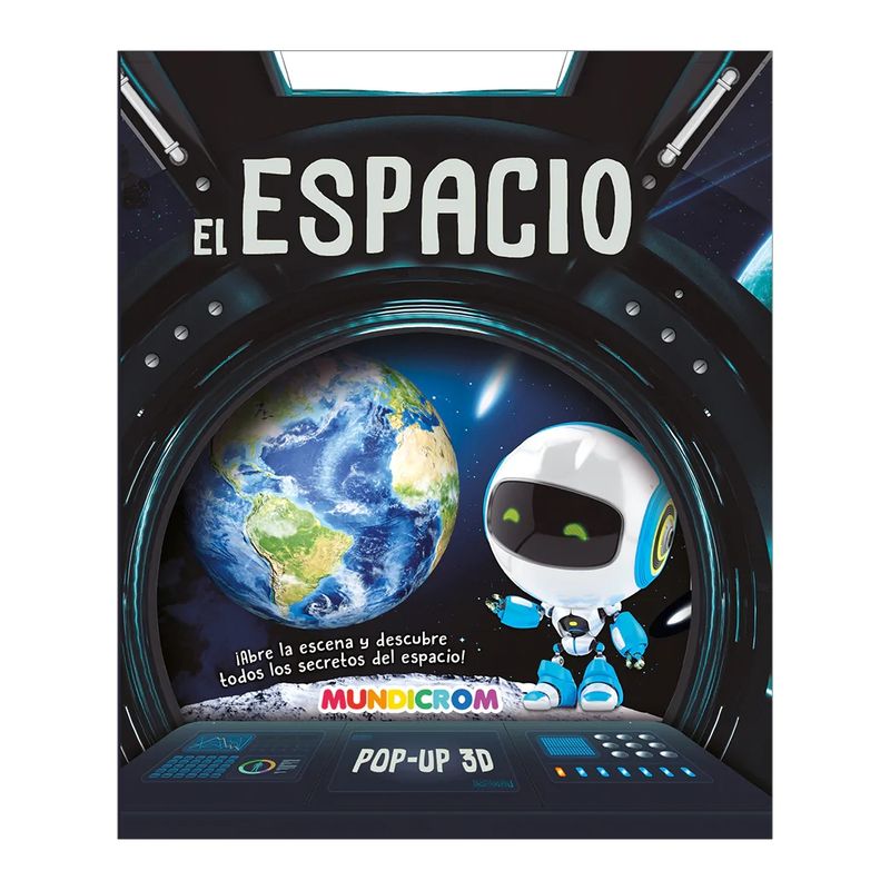 MUNDICROM - Libro El Espacio - Pop Up 3d - Mundicrom