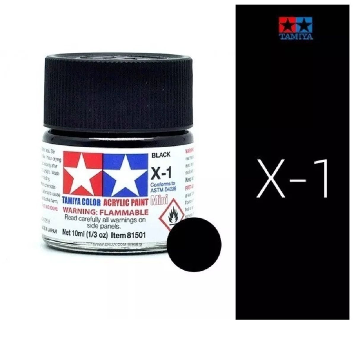 TAMIYA - Tamiya Pintura X1 A X35 Color 10 Ml Maquetas 1pcs-