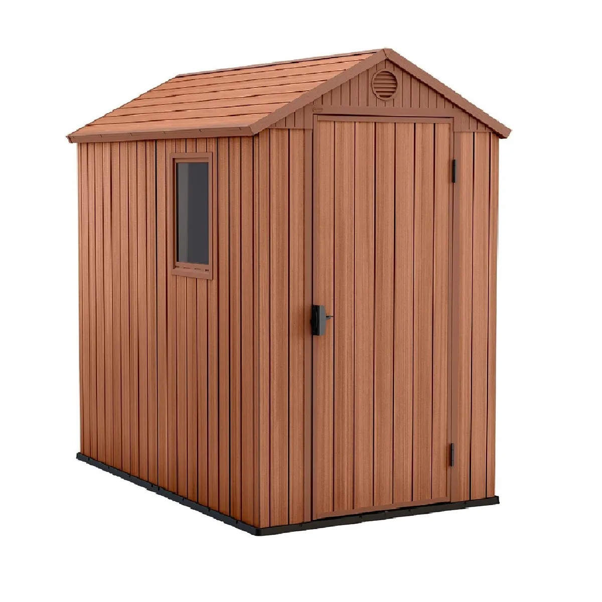 KETER - Bodega De Jardín Darwin 4x6 Keter - 205x184x126 Cm - Marron