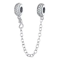 JOYAS ZJ - Cadena De Seguridad Circón