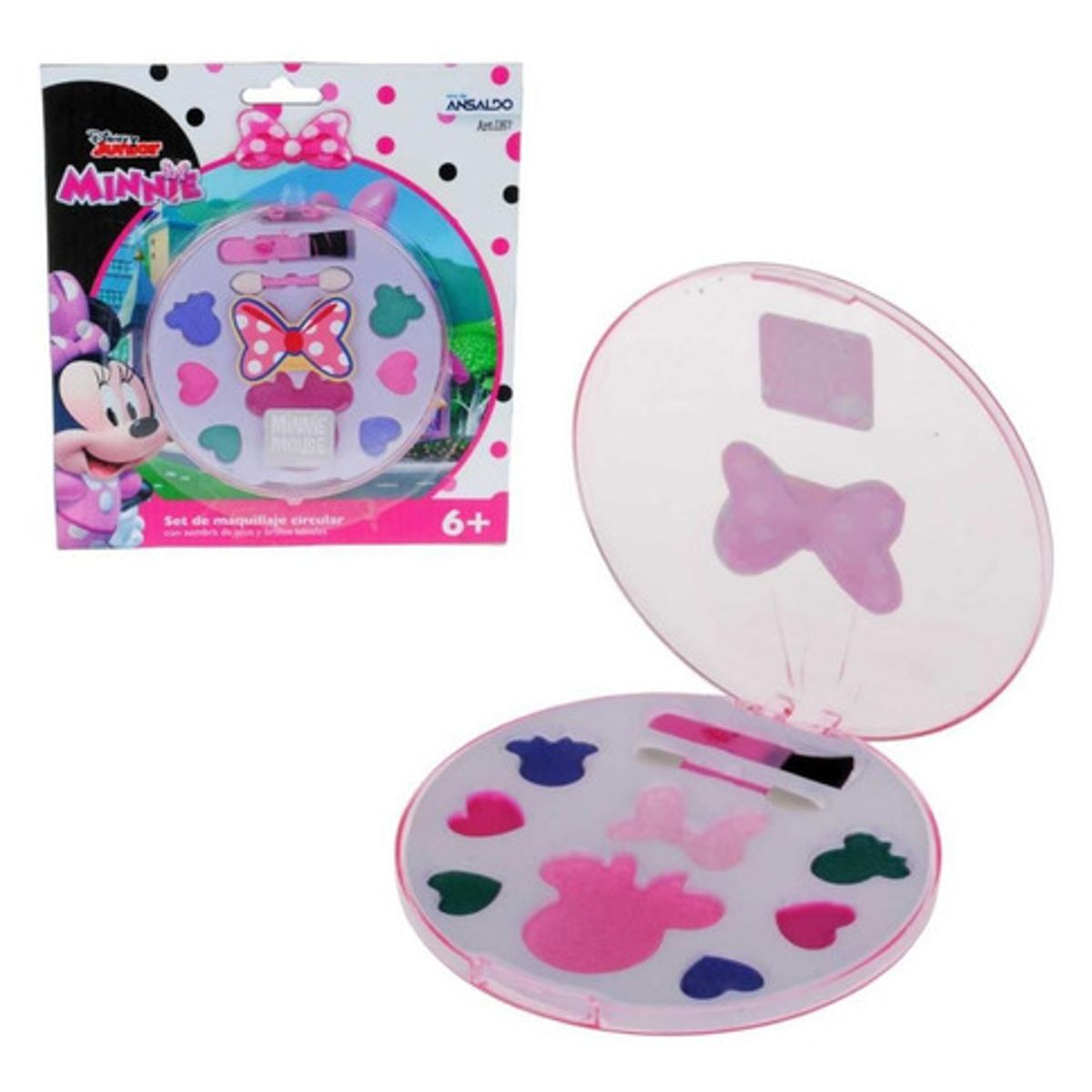 DISNEY - Set cosméticos Minnie blister sombras y brillos labiales