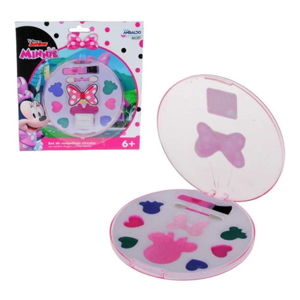 DISNEY - Set cosméticos Minnie blister sombras y brillos labiales