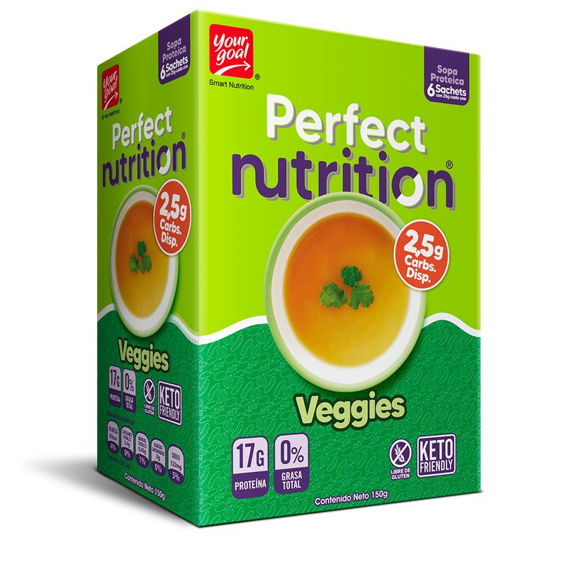 YOURGOAL - 6 Perfect Nutrition Veggie Soup
