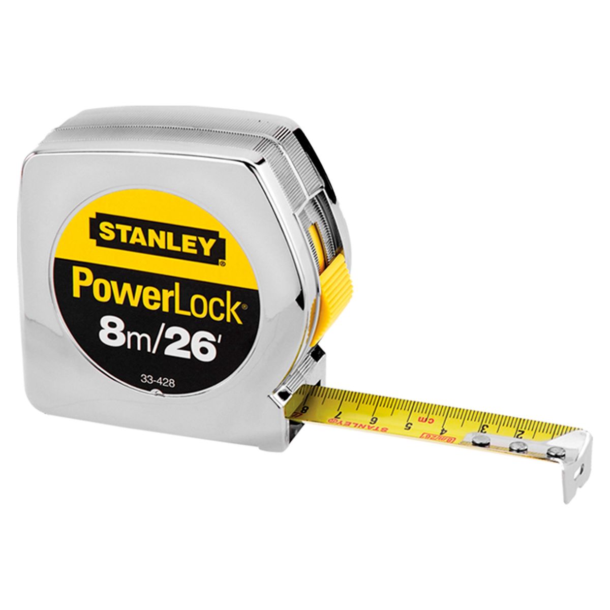 STANLEY - Huincha de Medir 8m/26' Sensor HCS STANLEY 33-428HT