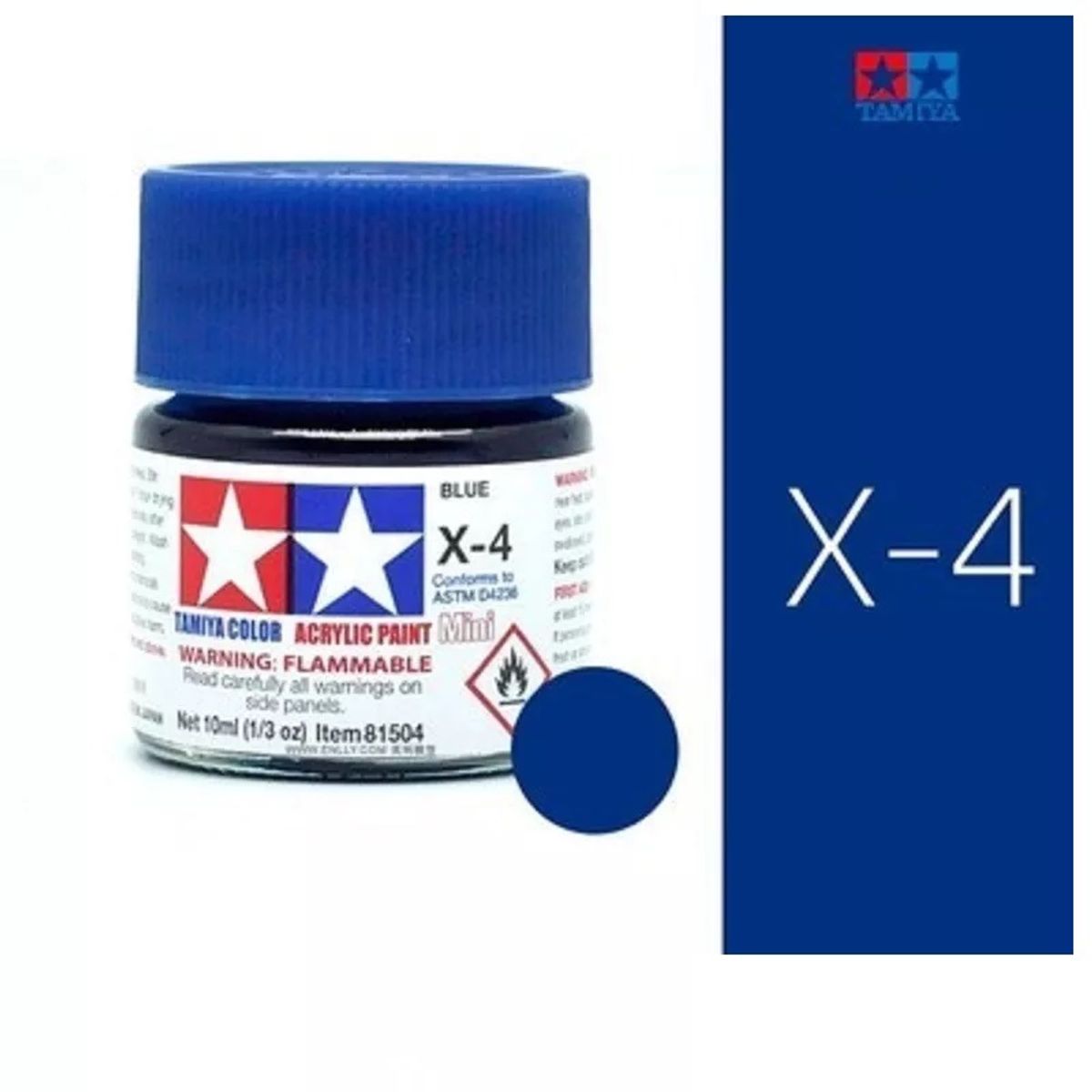 TAMIYA - Tamiya Pintura X1 A X35 Color 10 Ml Maquetas 1pcs-…
