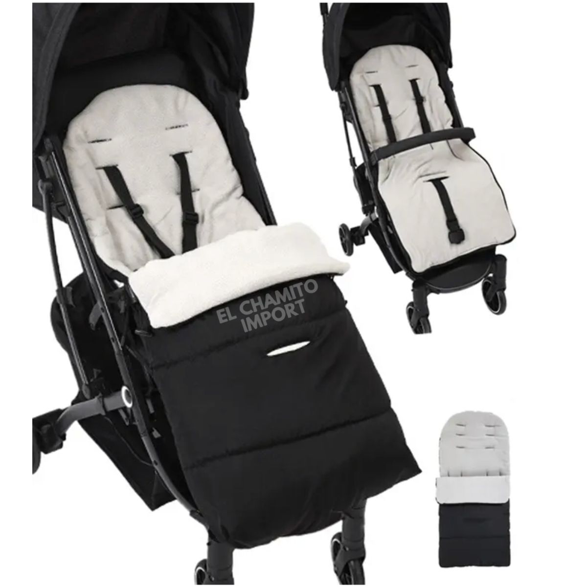 GENERICO - Saco Para Coche Otoñoinvierno Cubre Piernas Bebés…
