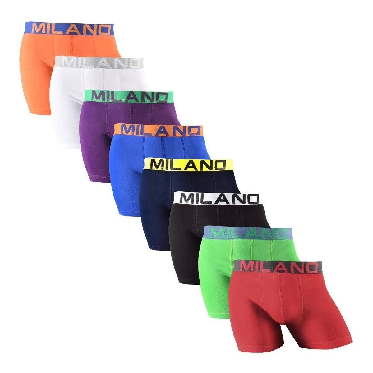 GENERICO - 12 Boxer Para Niños De Algodon - Colores Surtidos - Docena….