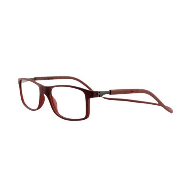 SLASTIK - Lentes Ópticos Kanan Prime Rojo con Clip Magnético