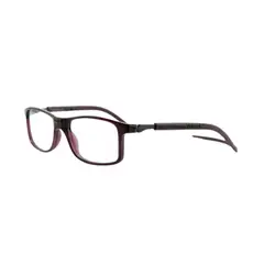 SLASTIK - Lentes Ópticos Kanan Prime Bordo Oscuro con Clip Magnético