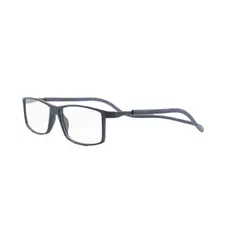 SLASTIK - Lentes Ópticos Trevil Gris con Clip Magnético Pregraduados +2.0
