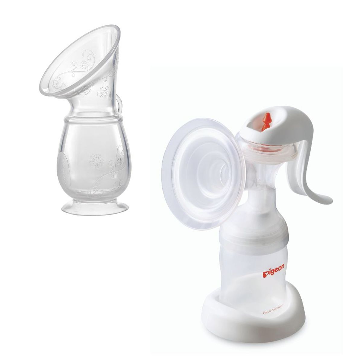 PIGEON - Pack Extractor de leche Manual  Recolector de leche M