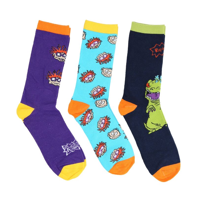 NICKELODEON - Pack 3 Calcetines Teens Medios Rugrats