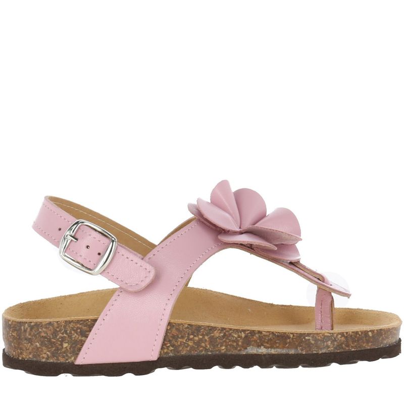 HUSH PUPPIES - Sandalia Cuero Dahlia Rosa HUSH PUPPIES