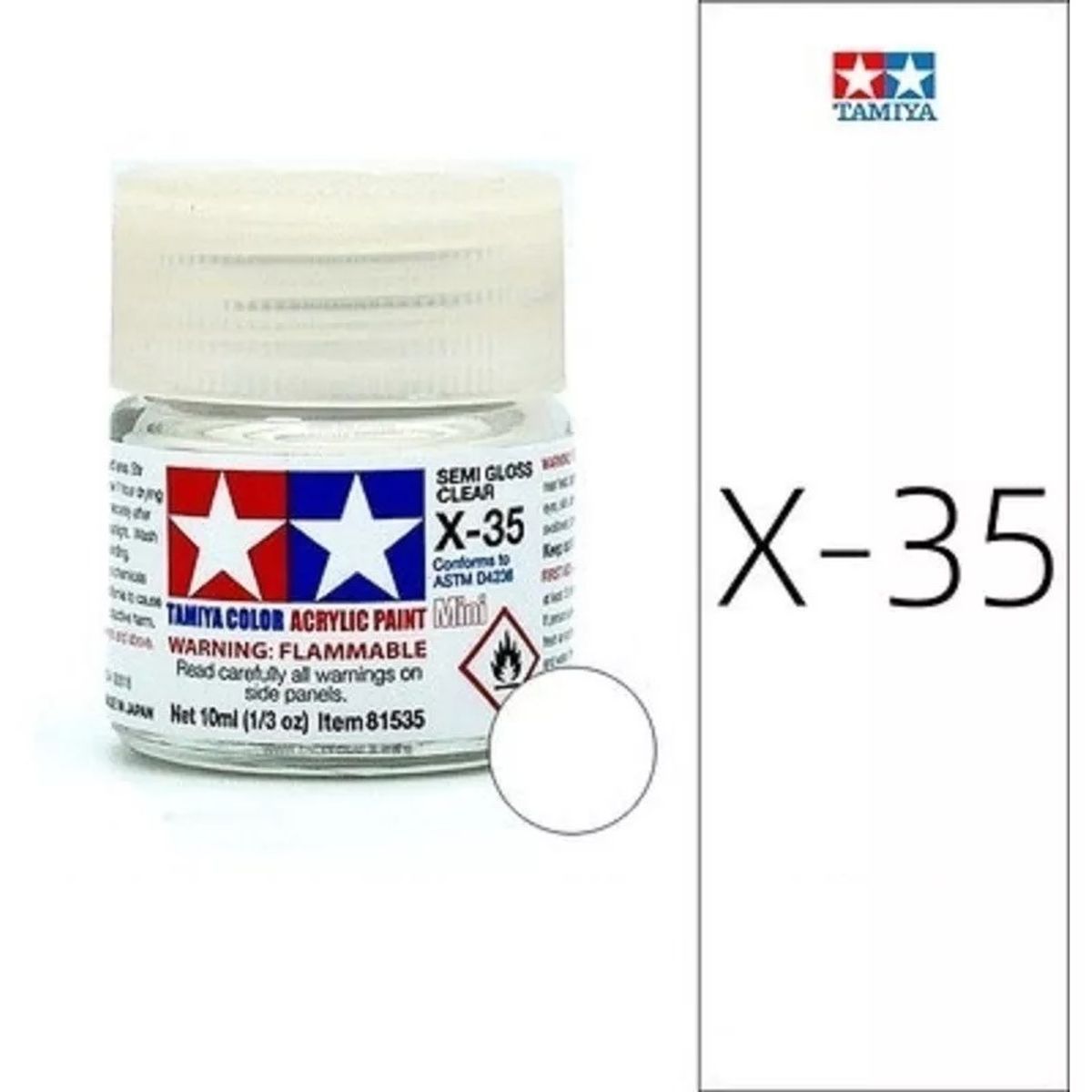 TAMIYA - Tamiya Pintura X1 A X35 Color 10 Ml Maquetas 1pcs-
