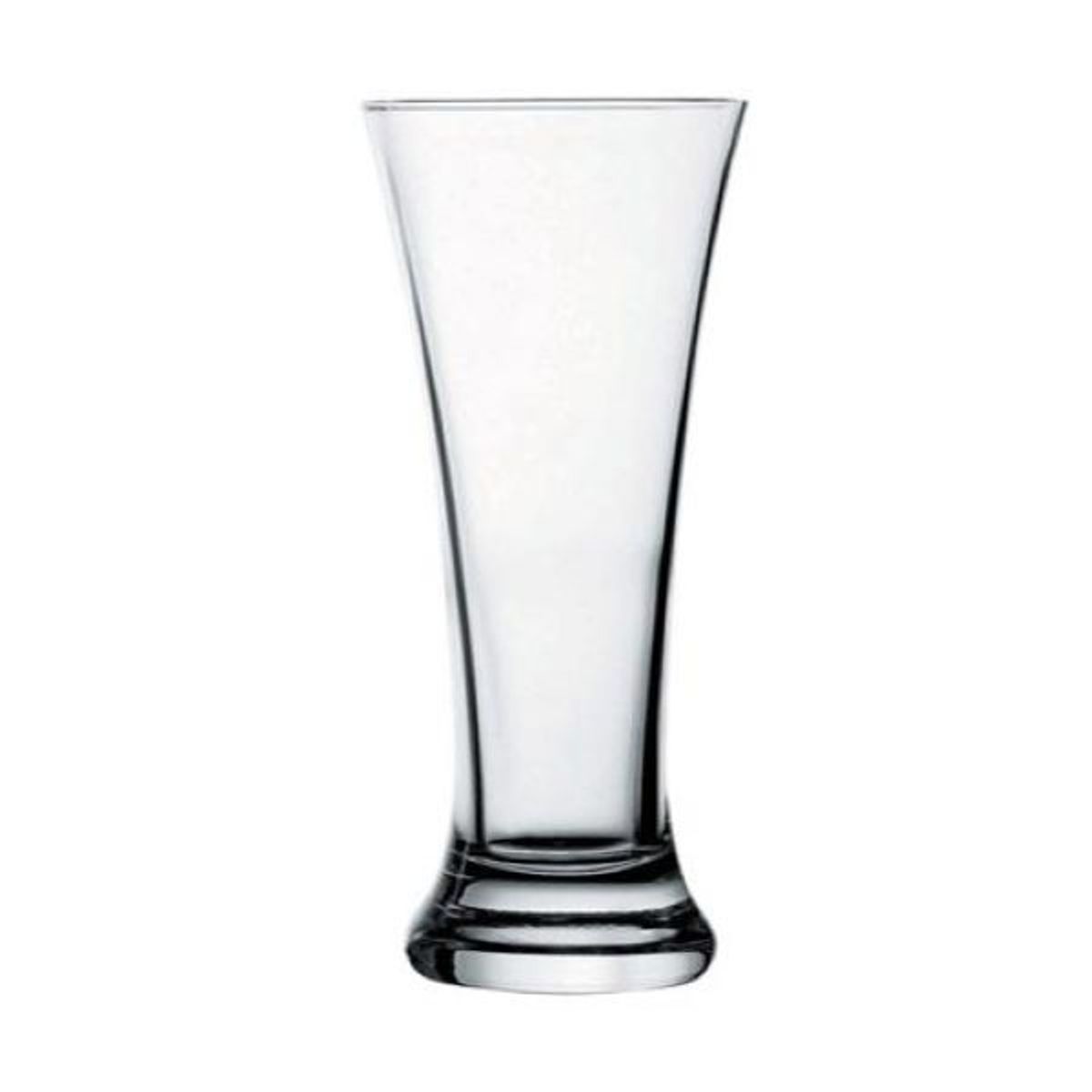 PASABAHCE - Set de 6 Vasos Garza Vidrio Cerveza W&p 320 Cc