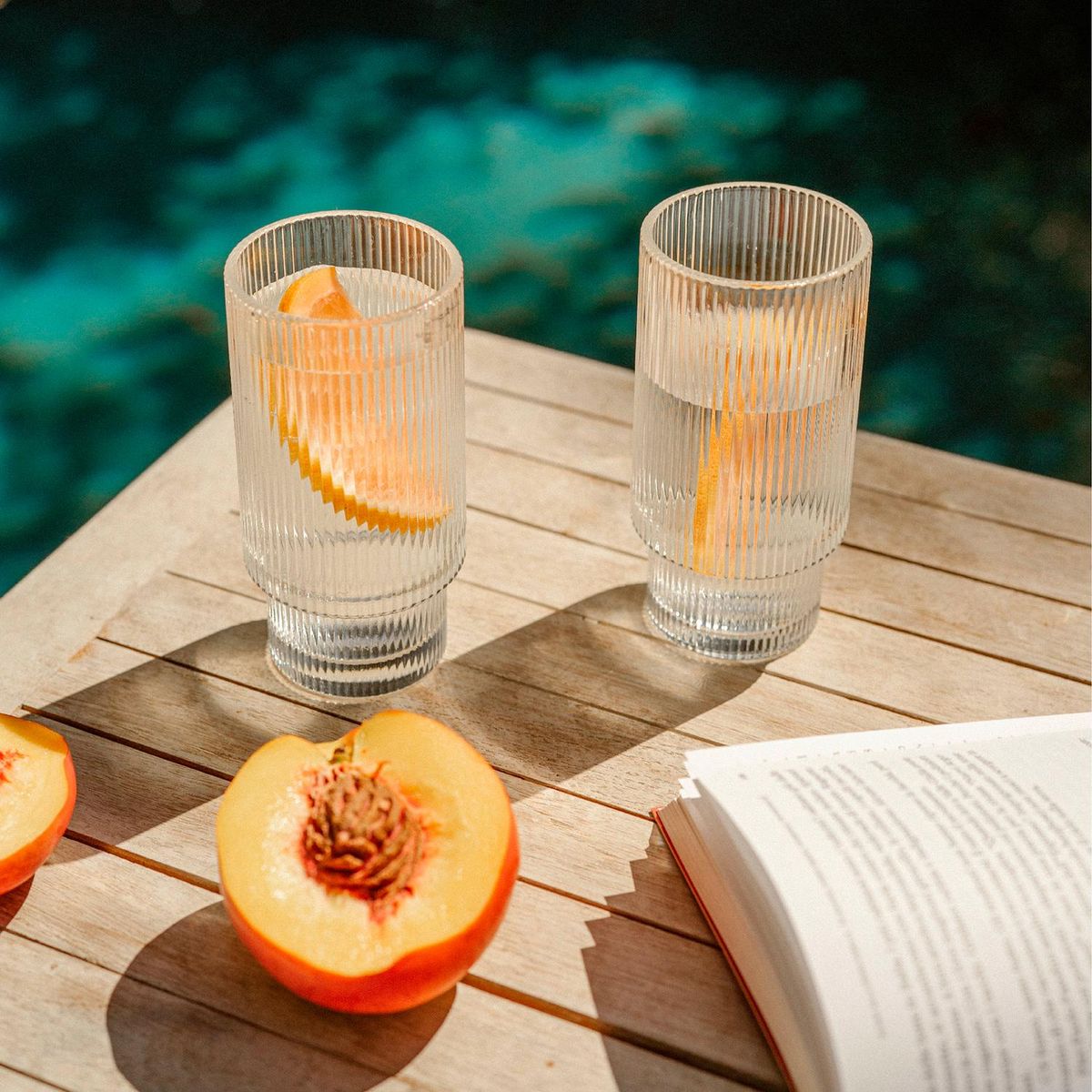 SIMPLIT - Set 6 Vasos Largo Vintage Charlotte 350ml Simplit