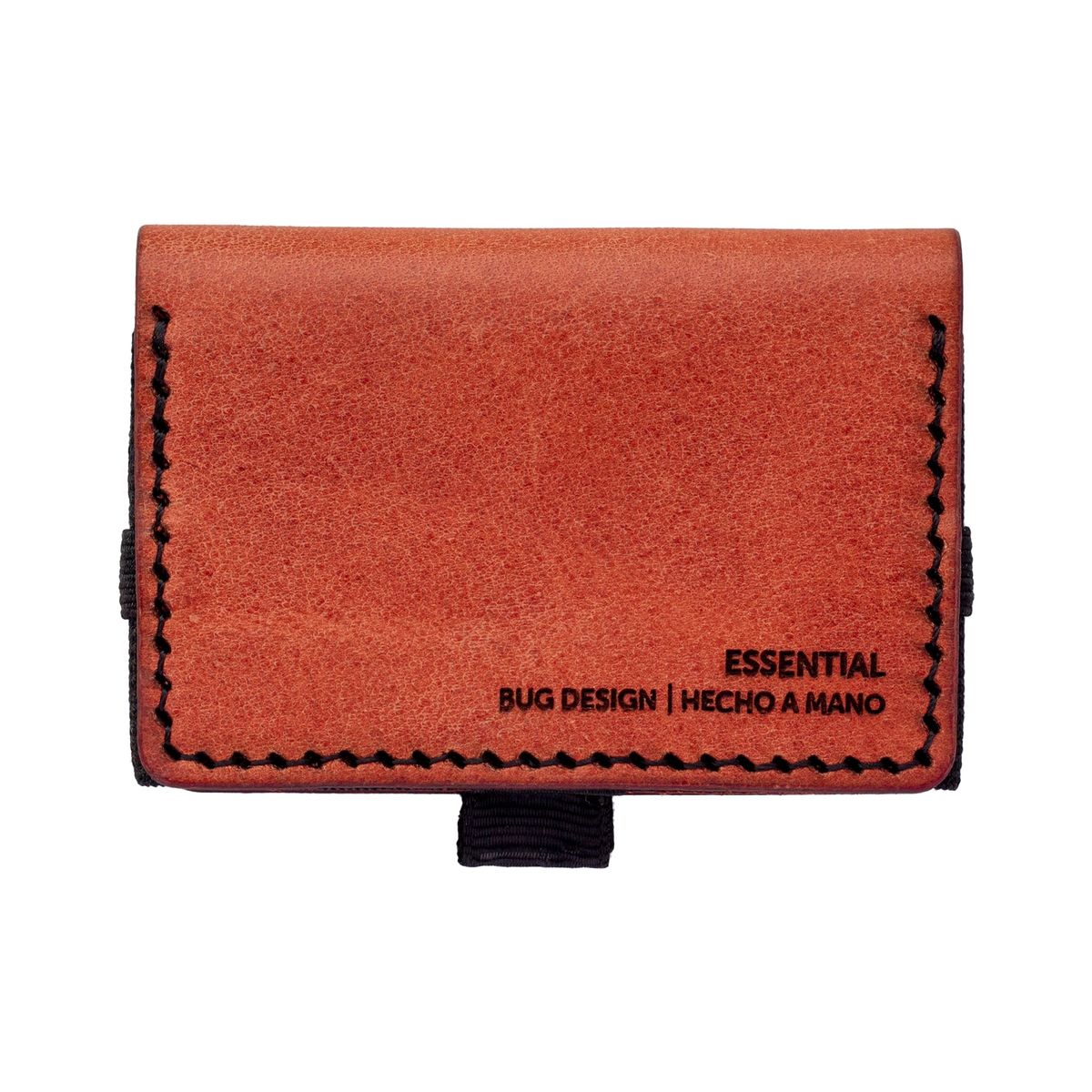 BUG LEATHER DESIGN SPA - Billetera Essential color Whisky