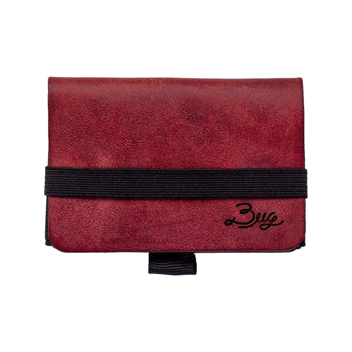 BUG LEATHER DESIGN SPA - Billetera Essential color Burdeo
