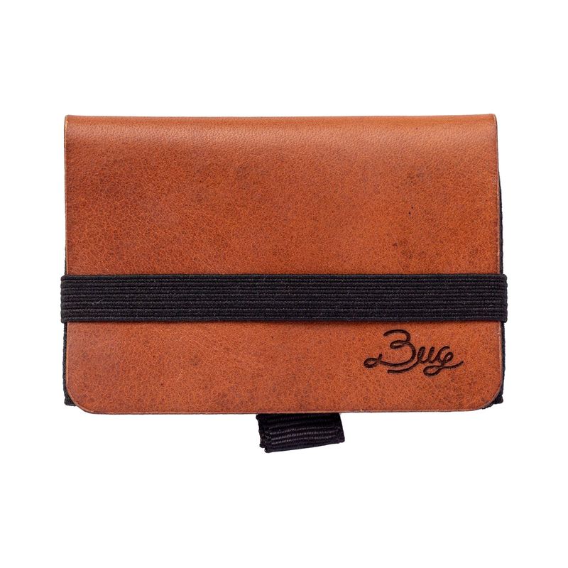 BUG LEATHER DESIGN SPA - Billetera Essential color Tostado…