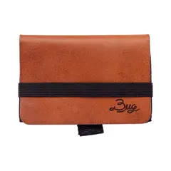 BUG LEATHER DESIGN SPA - Billetera Essential color Tostado…