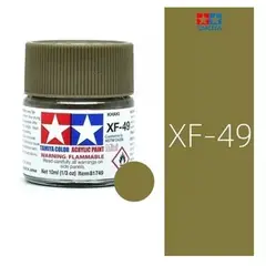 TAMIYA - Pintura Xf25 A Xf68 Color 10 Ml Maquetas 1pcs