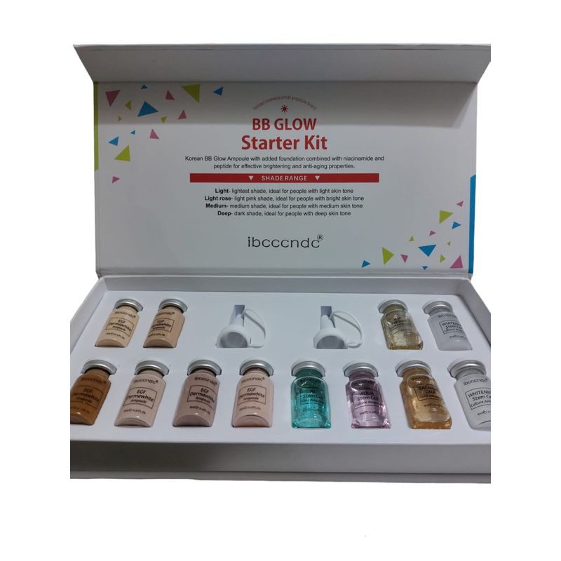 GENERICO - Kit 12 Serum Inicio Bb Glow Starter Kit Dermapen Pigmentos 003