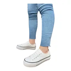 MD - Zapatilla de lona estilo clásico