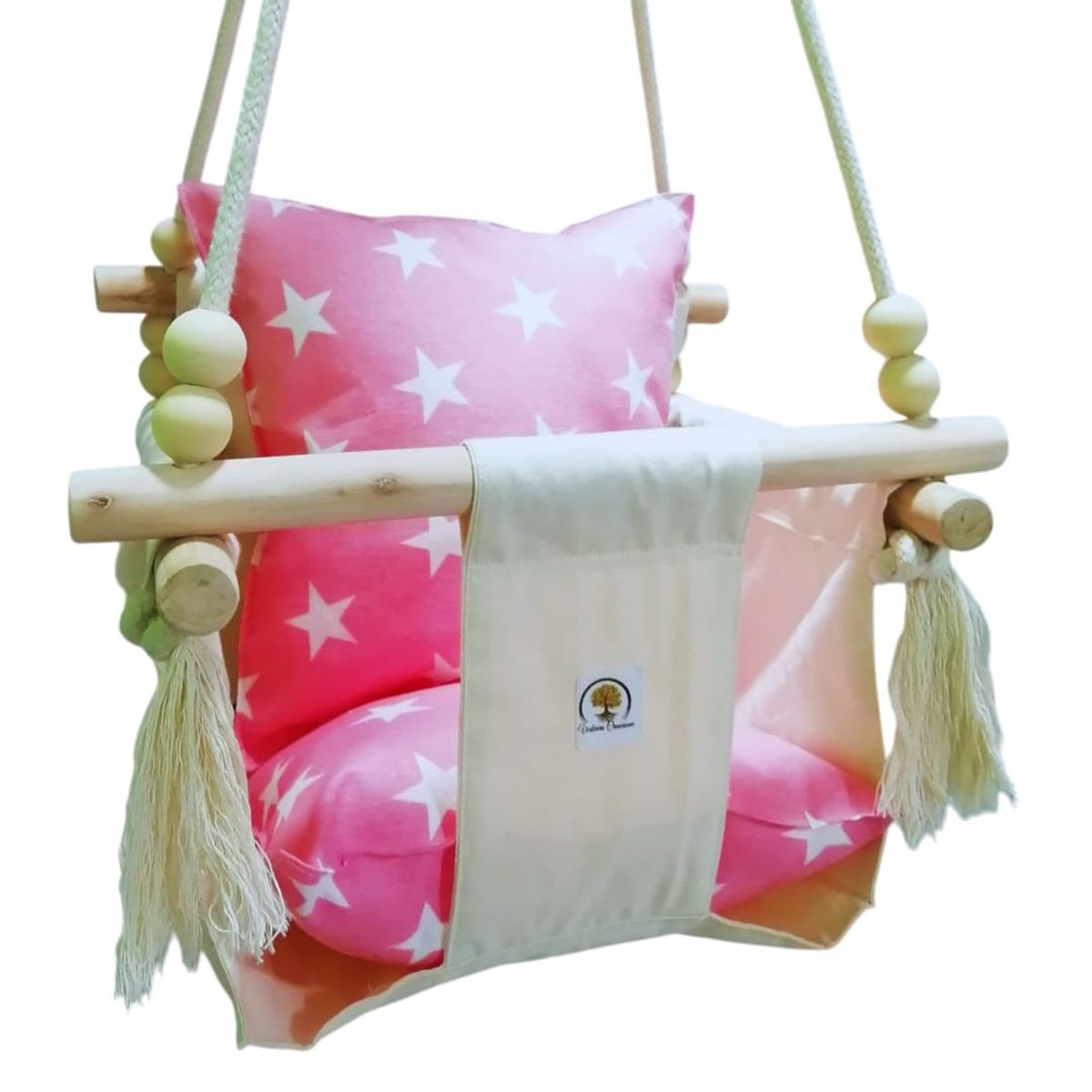 GENERICO - COLUMPIO ERGONÓMICO PARA BEBE CON CINTURON DE SEGURIDAD