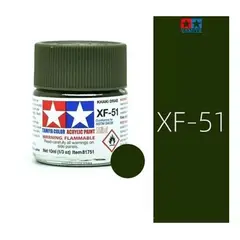 TAMIYA - Pintura Xf25 A Xf68 Color 10 Ml Maquetas 1pcs
