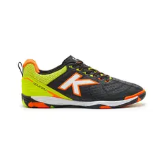 KELME - Zapatillas Futsal Goleiro Negro y Lima