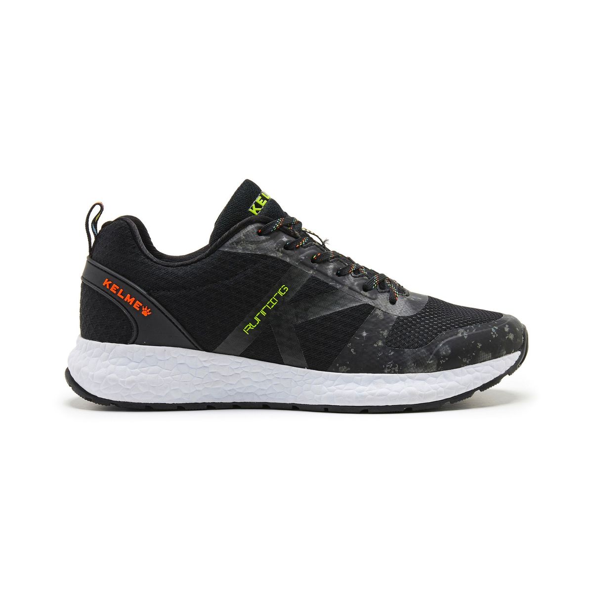 KELME - Zapatillas Running K-Rookie Negro y Lima Kelme