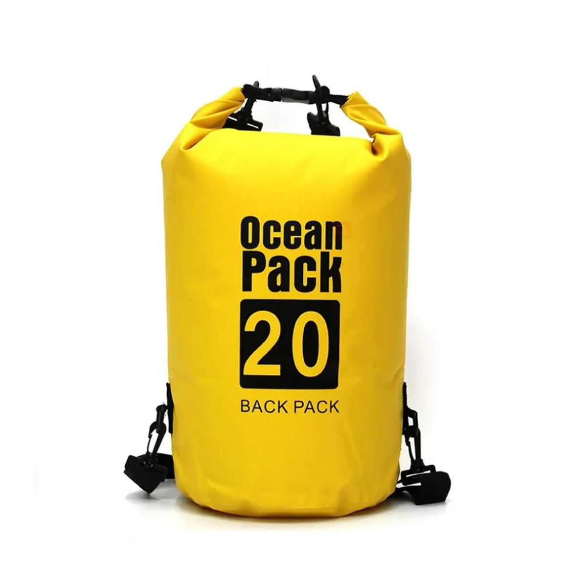 AUCKLAND OUTDOOR - Bolso Seco Impermeable 20L Amarillo