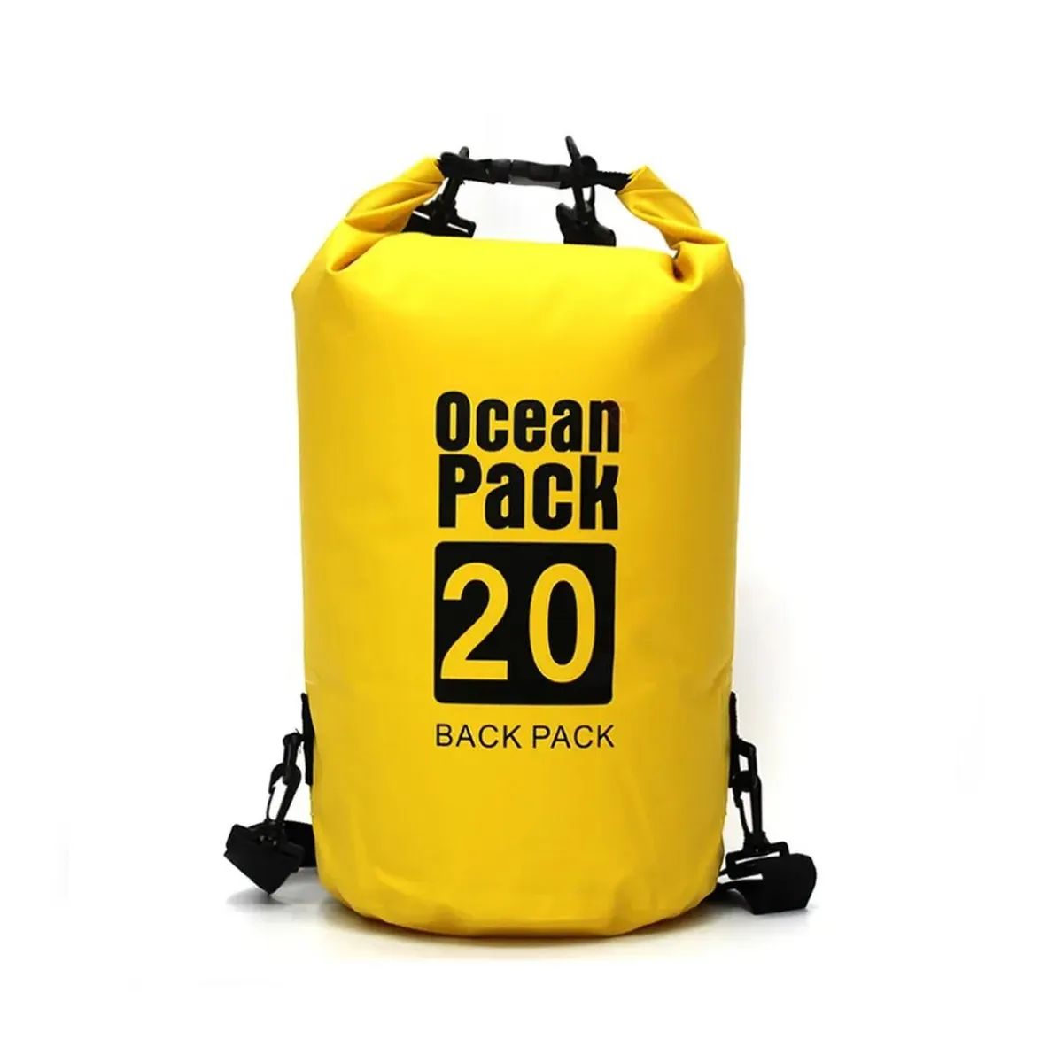 AUCKLAND OUTDOOR - Bolso Seco Impermeable 20L Amarillo