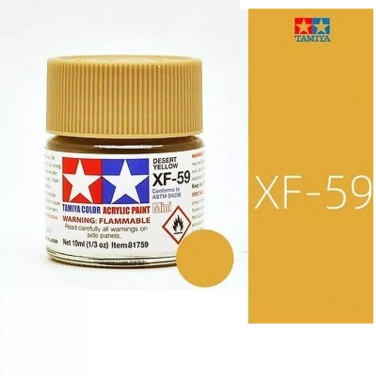 TAMIYA - Tamiya Pintura Xf25 A Xf68 Color 10 Ml Maquetas 1pcs