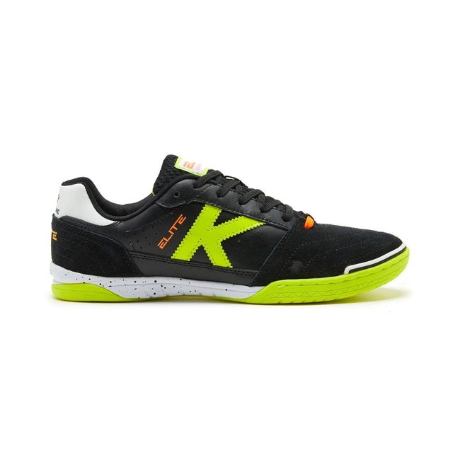 KELME - Zapatillas Futsal Elite Negro Lima Kelme