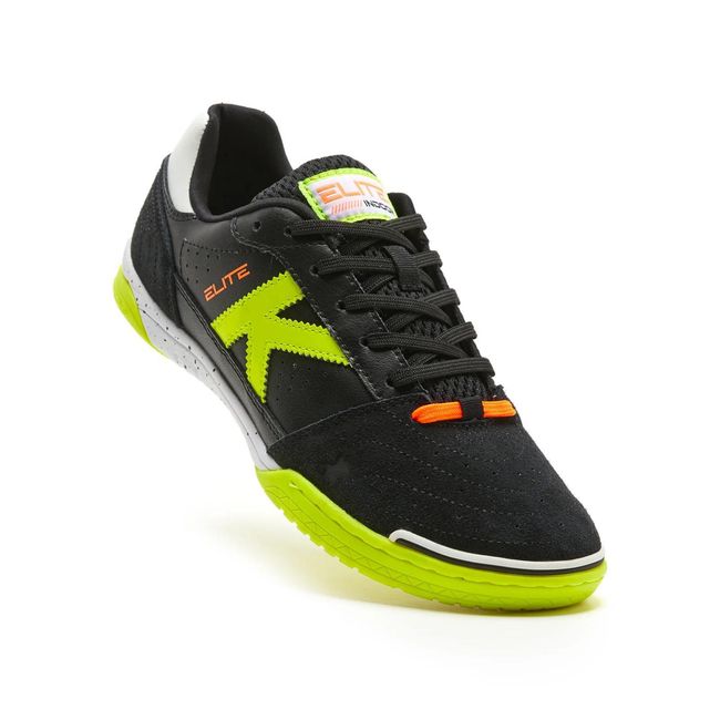 KELME - Zapatillas Futsal Elite Negro Lima Kelme